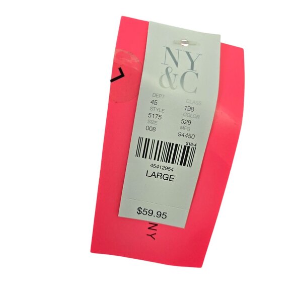 NWT New York & Company Hooded Kangaroo Pocket Sweatshirt Size Large - Picture 4 of 9